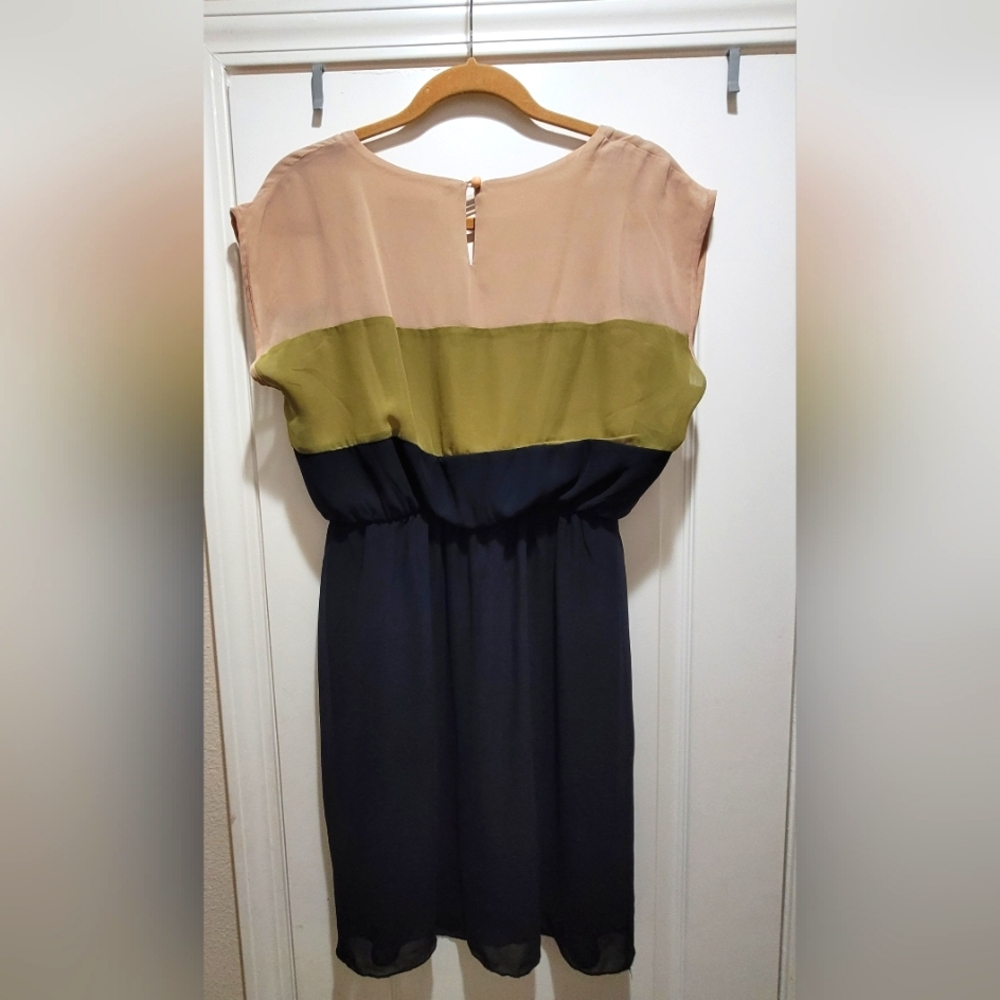 Enfocus Studio Color Block dress Size 8 - Picture 3 of 5